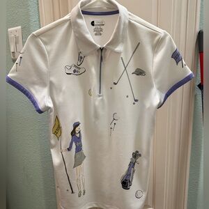 Izod size med golf polo shirt, nice color !